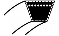 COURROIE SECTION 16 mm 5L85
