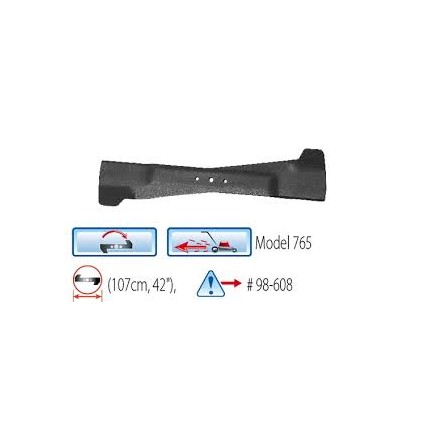 LAME AUTOPORTEE MTD 102CM EJECTION AR