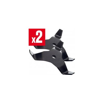 LAME RONCE 3 DENTS PRO LOT DE DEUX