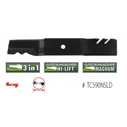 LAME CARONI 51 CM  PRO GATOR MULCHING