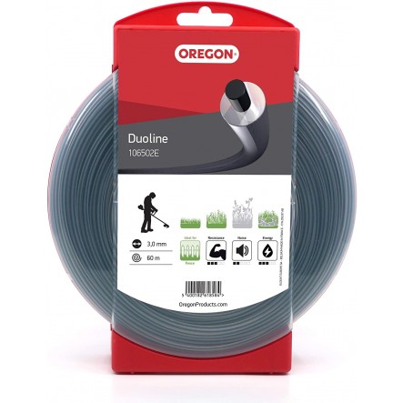 Fil nylon débroussailleuse Duoline Oregon 3.0mm